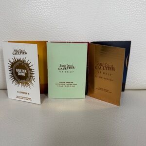 Set of 3 Jean Paul Gaultier Sample Collection